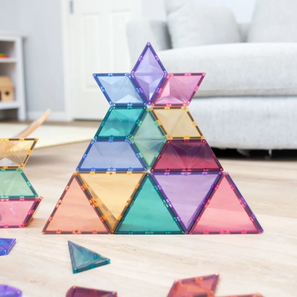 Connetix Tiles Pastel Shape Expansion Pack 48 Piece
