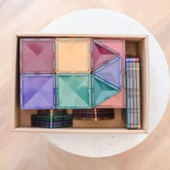 Connetix Tiles Pastel Starter Pack 64 pc