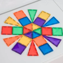 Connetix Tiles Rainbow 24 Piece Mini Pack