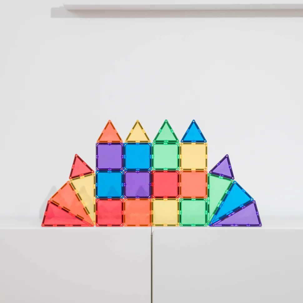 Connetix Tiles Rainbow 24 Piece Mini Pack