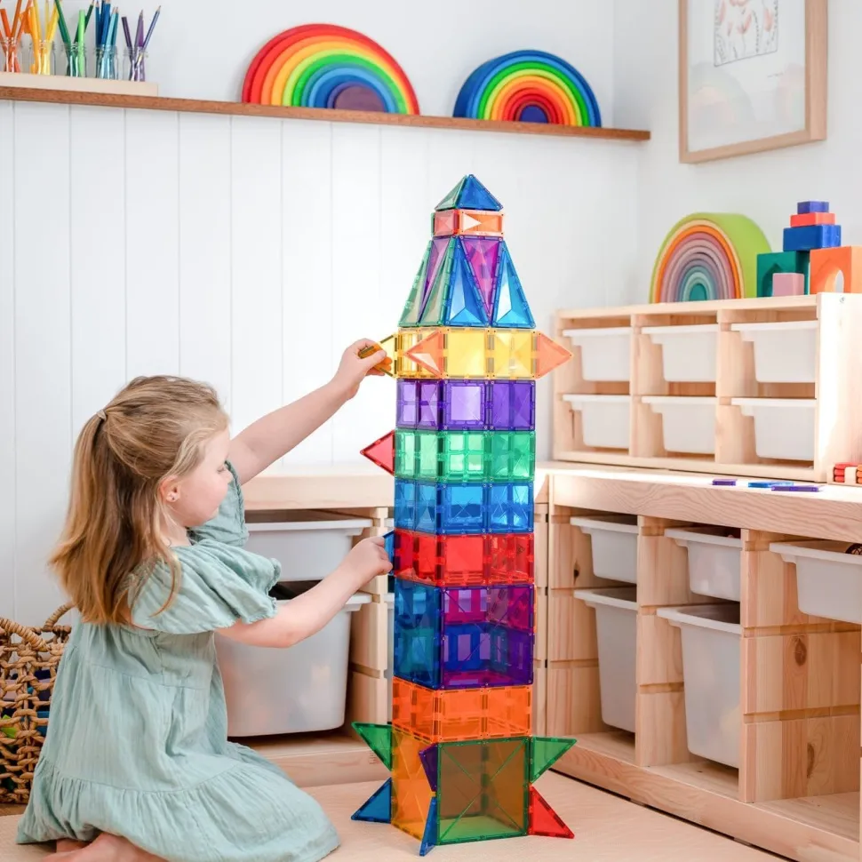 Connetix Tiles Rainbow Creative Pack 102 Piece - NEW