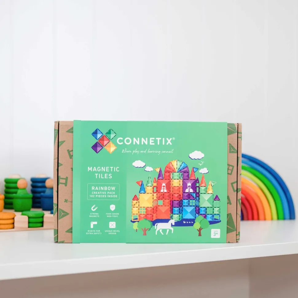 Connetix Tiles Rainbow Creative Pack 102 Piece