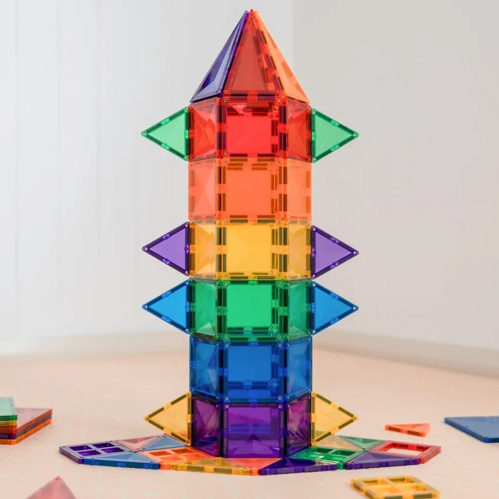 Connetix Tiles Rainbow Creative Pack 102 Piece - NEW
