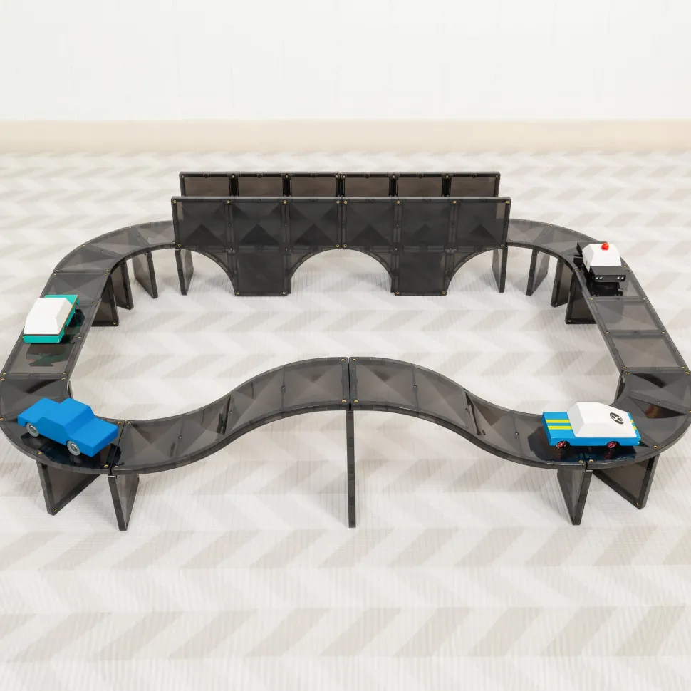 Connetix Tiles Roads Creative Pack 48 Piece