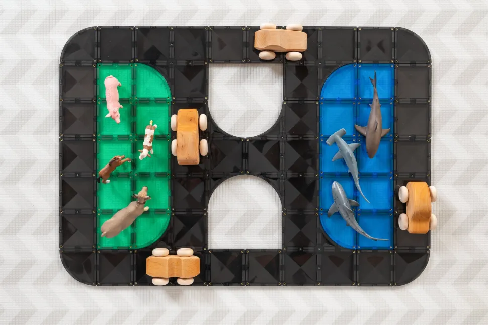 Connetix Tiles Roads Creative Pack 48 Piece