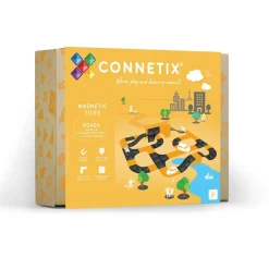 Connetix Tiles Roads Ramps and Intersections Pack 16 Piece
