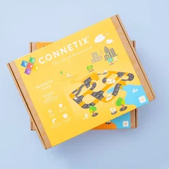 Connetix Tiles Roads Ramps and Intersections Pack 16 Piece
