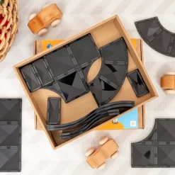 Connetix Tiles Roads Ramps and Intersections Pack 16 Piece