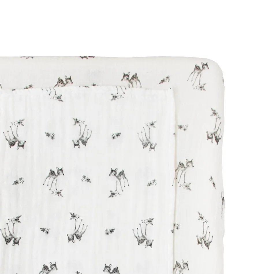 Cover for PUDI Mattress for Noga Changing table - Fawn