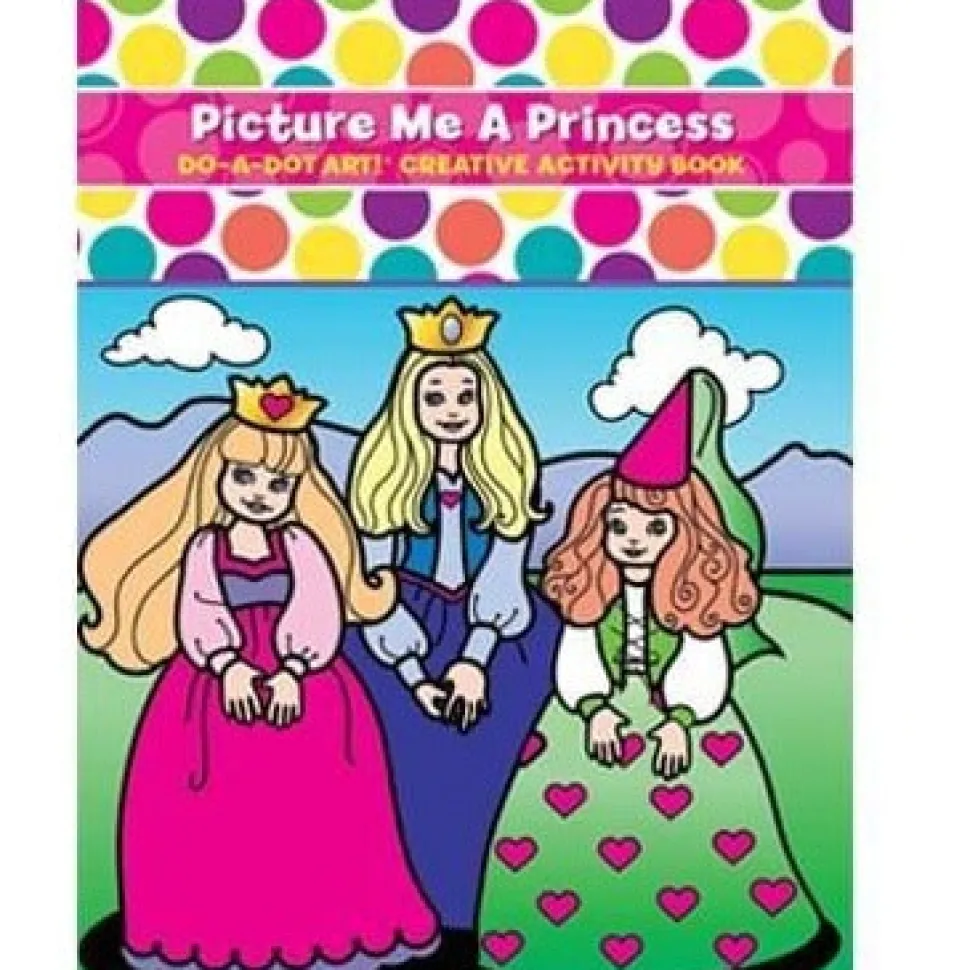 Do A Dot Art Book Picture Me A Princess