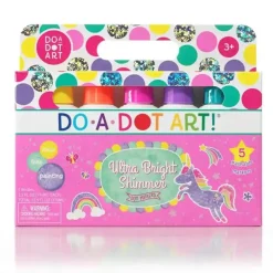 Do A Dot Art Bright Shimmer Marker (Tutti) 5 Pack