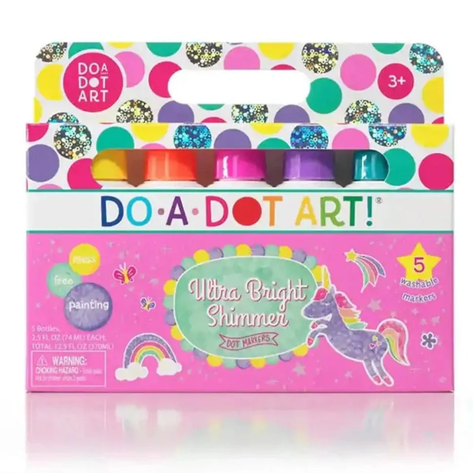 Do A Dot Art Bright Shimmer Marker (Tutti) 5 Pack