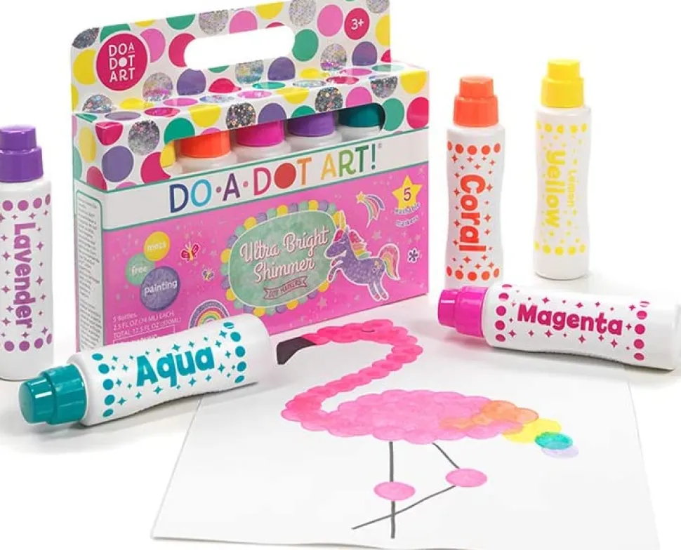 Do A Dot Art Bright Shimmer Marker (Tutti) 5 Pack