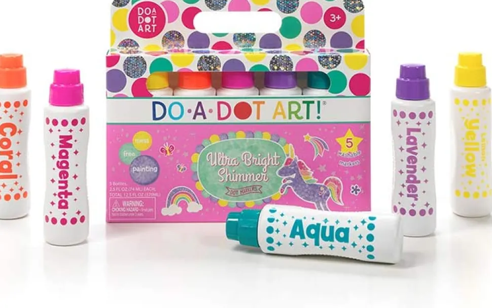 Do A Dot Art Bright Shimmer Marker (Tutti) 5 Pack