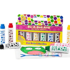 Do A Dot Art! Mini Dot Jewel Tone Markers 6 Pack