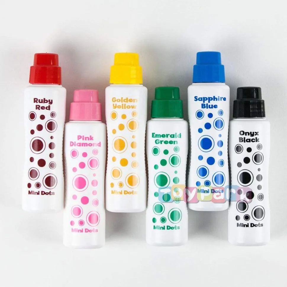 Do A Dot Art! Mini Dot Jewel Tone Markers 6 Pack