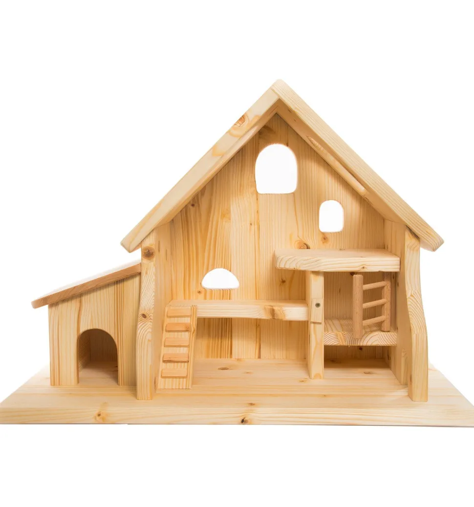 Drei Blatter Wooden Farm Cottage with Stable