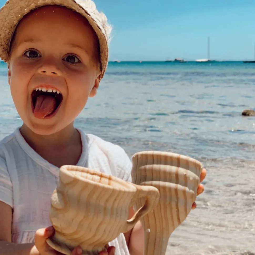 Explore Nook Wooden Funnel & Large Cup set