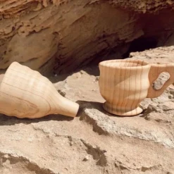 Explore Nook Wooden Funnel & Large Cup set