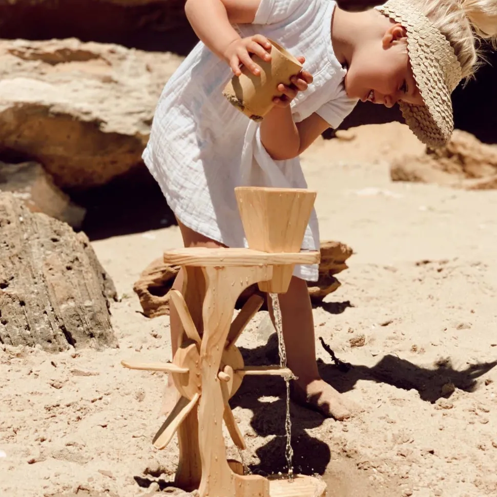 Explore Nook Wooden Water & Sand Wheel