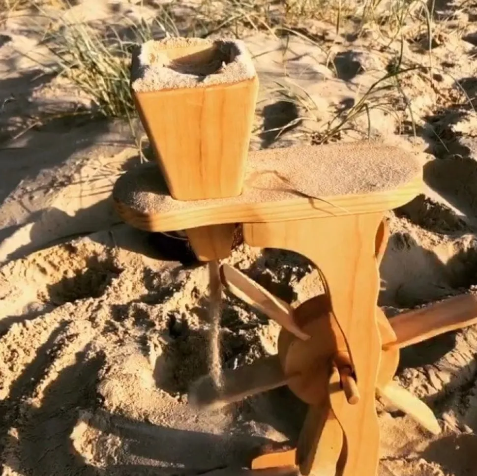 Explore Nook Wooden Water & Sand Wheel