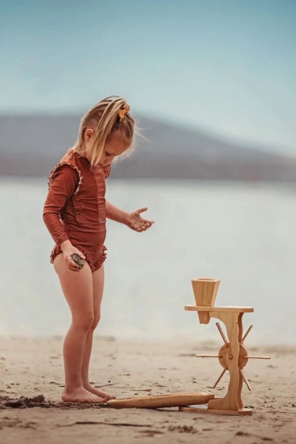Explore Nook Wooden Water & Sand Wheel