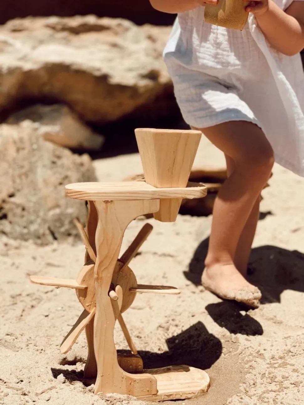 Explore Nook Wooden Water & Sand Wheel