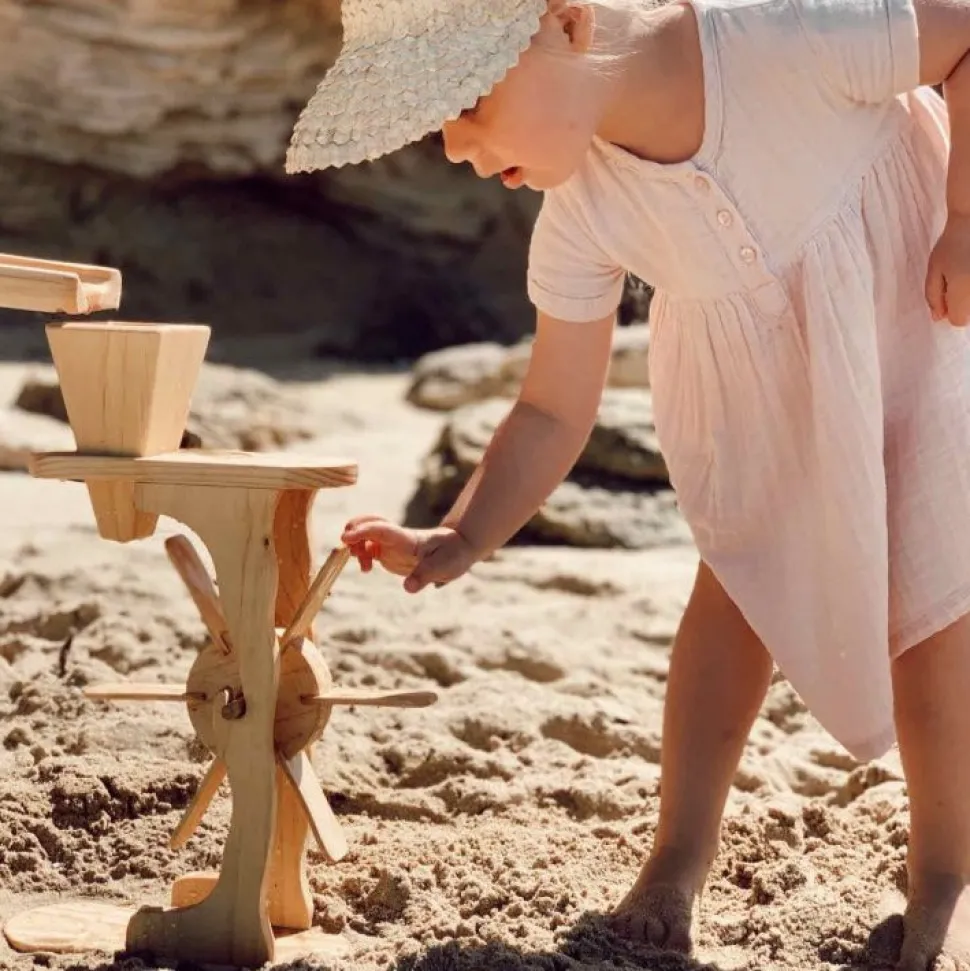 Explore Nook Wooden Water & Sand Wheel