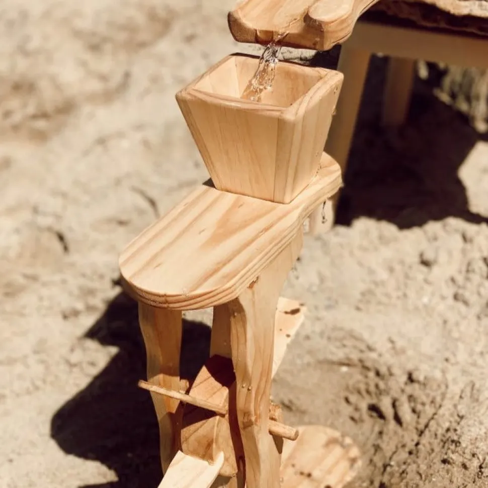 Explore Nook Wooden Water & Sand Wheel