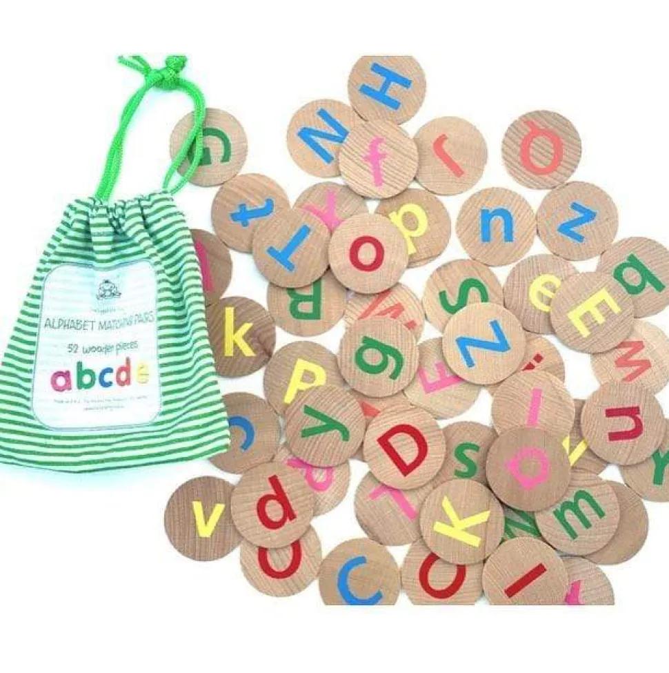 Freckled Frog Alphabet Matching Pairs
