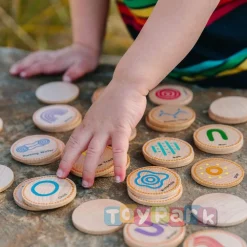 Freckled Frog Indigenous Symbols Matching Pairs