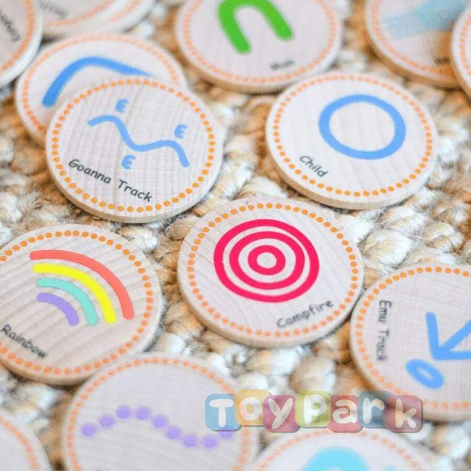 Freckled Frog Indigenous Symbols Matching Pairs