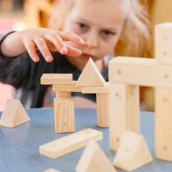 Freckled Frog Magnetic Wooden Blocks