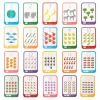 Freckled Frog Numbers Flashcards