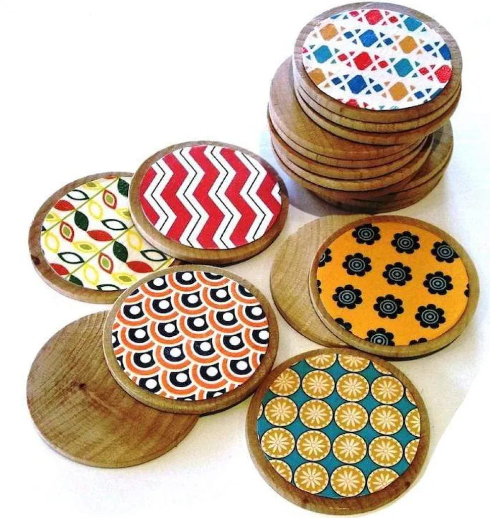 Freckled Frog Retro Wooden Memory Game