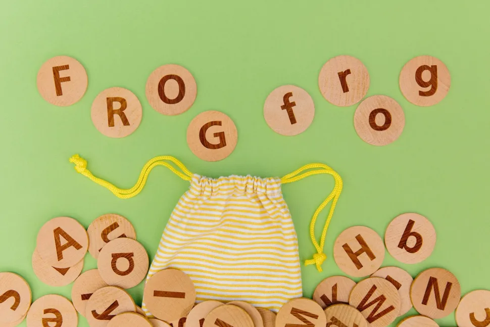 Freckled Frog Tactile Alphabet Matching Pairs