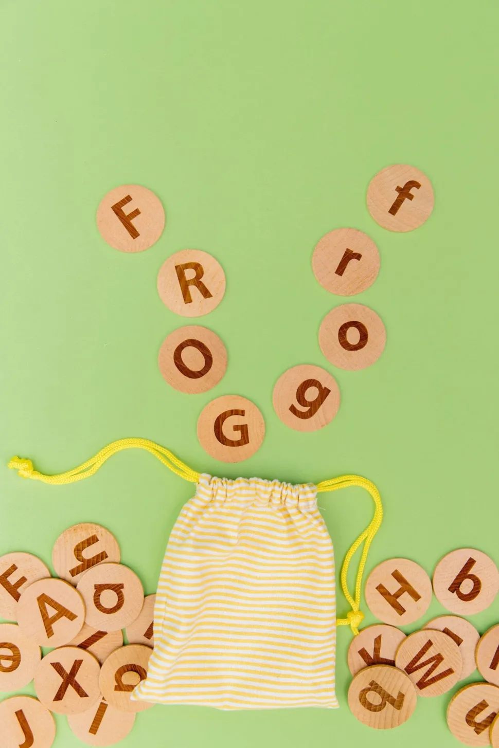 Freckled Frog Tactile Alphabet Matching Pairs