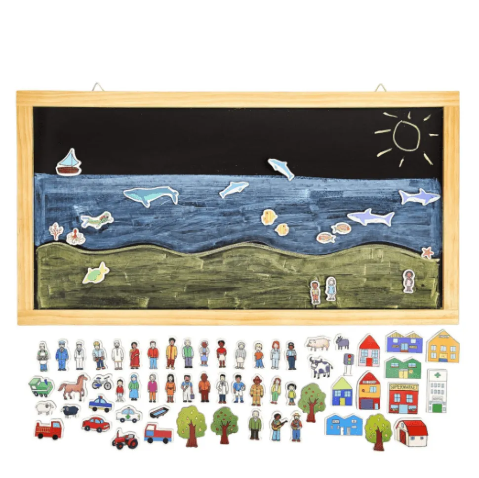 Freckled Frog Tell a Story Magnetic Board