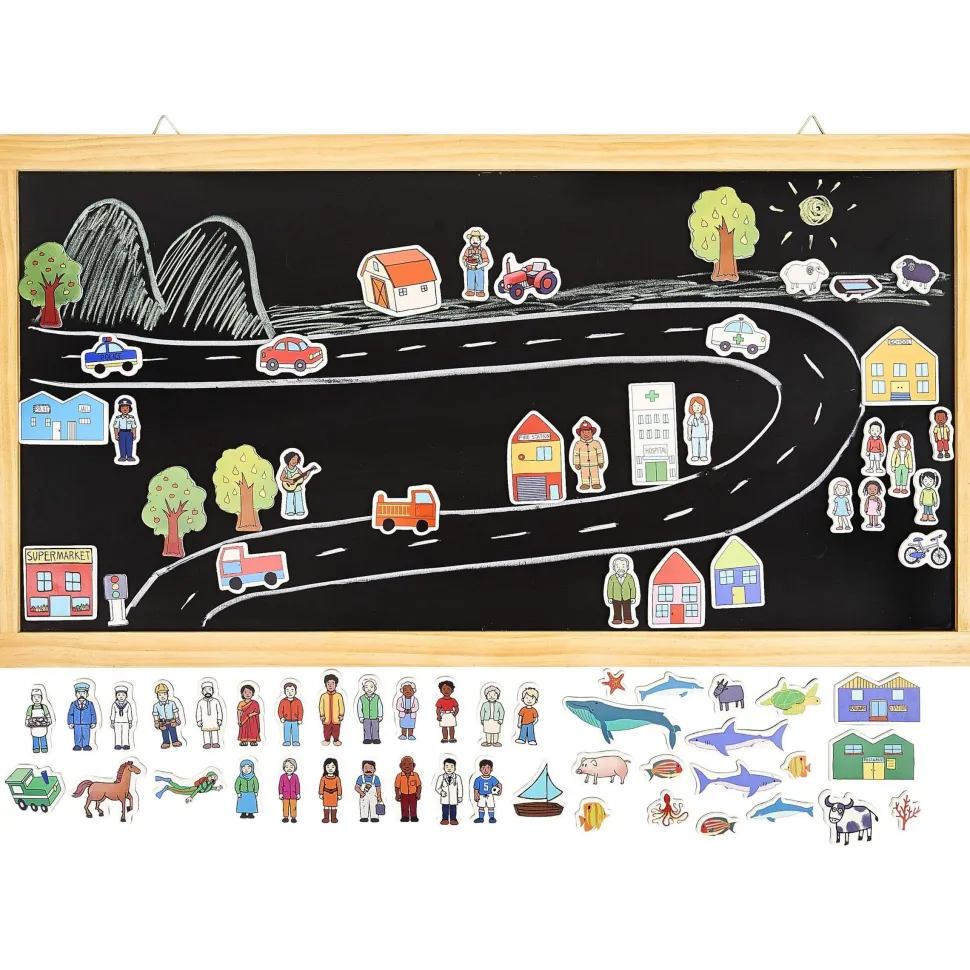 Freckled Frog Tell a Story Magnetic Board