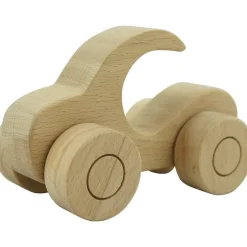 Freckled Frog Wooden Car with handle