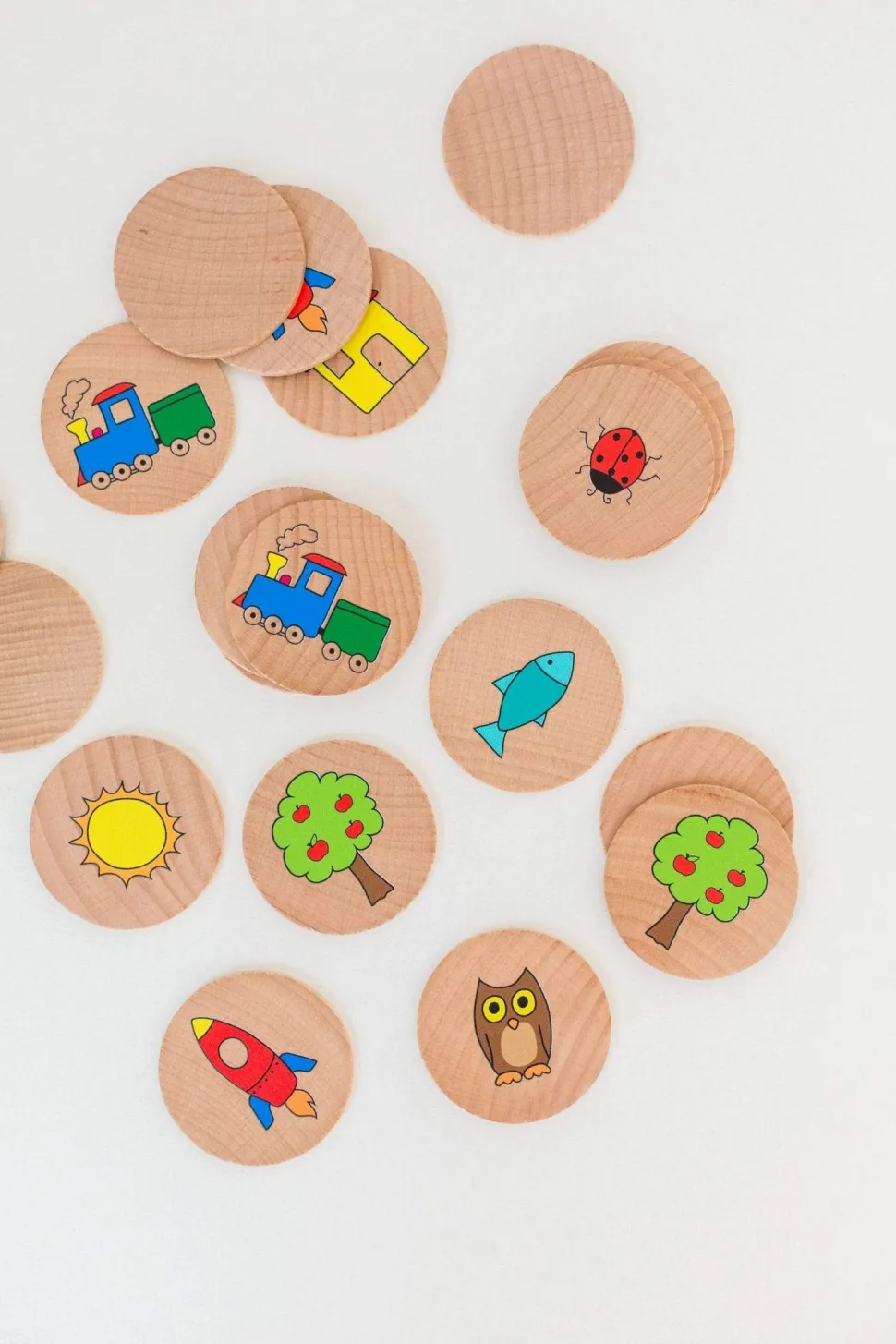 Freckled Frog Wooden Matching Pairs - The Original