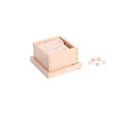 GAM Box With Cubes For Pink Tower