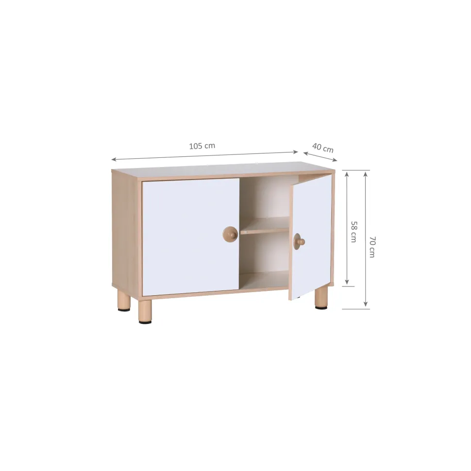 GAM Furniture 2-Layer Cabinet 105 cm