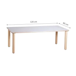 GAM Furniture Rectangular Wooden Table