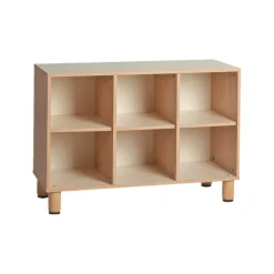GAM Furniture 6-Space Shelf 2-Layer