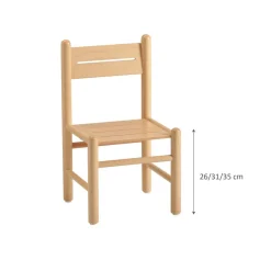 GAM Furniture Wooden Chair Set of 2