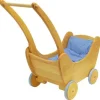 Gluckskafer Childrens Wooden Push Walker / Doll Pram - large Inc Bedding
