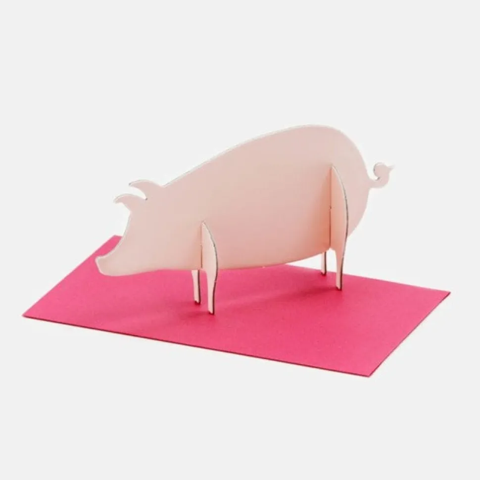 Good Morning Post Animal-Pig