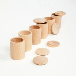 Grapat 6 Natural Cups With Cover