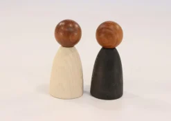 Grapat Adult Nins in Dark Wood 2 Pieces